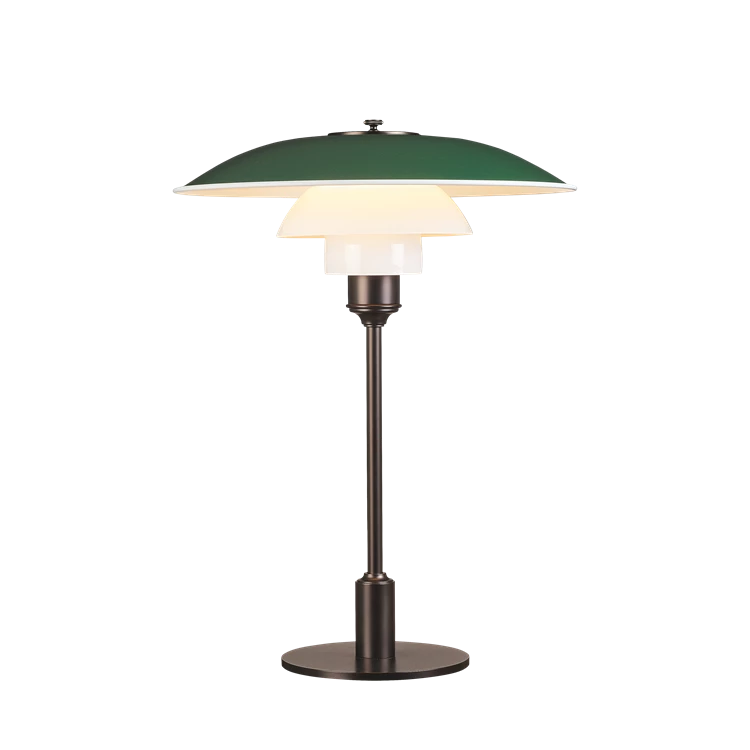 Lampe de table PH 3½-2½ - Louis Poulsen-Vert-The Woods Gallery