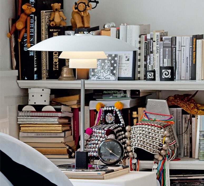 Lampe de table PH 4/3 de Poul Henningsen - Louis Poulsen-Blanc-The Woods Gallery