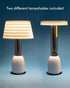 Lampe de table PL3 - George Sowden-Blanc-The Woods Gallery