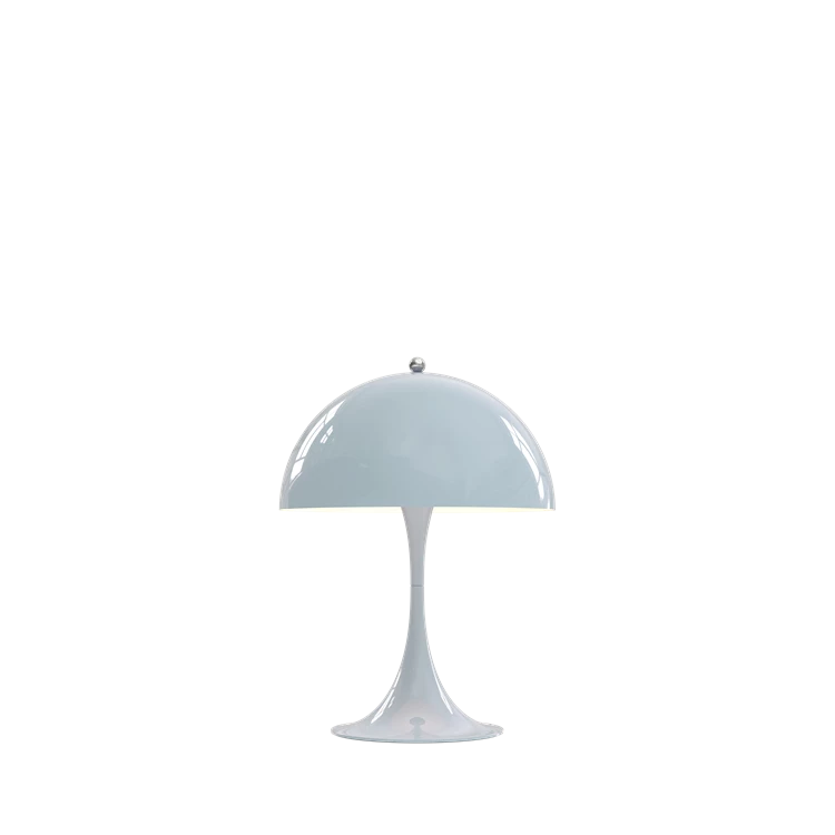 Lampe de table Panthella 250 - Louis Poulsen-Bleu pâle-The Woods Gallery