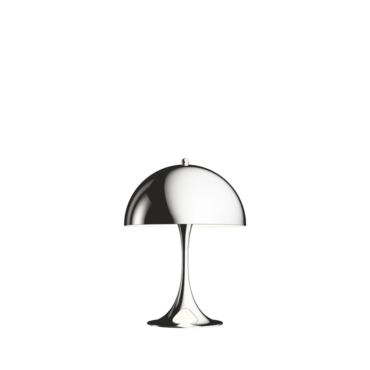 Lampe de table Panthella 250 - Louis Poulsen-Chromé brillant-The Woods Gallery