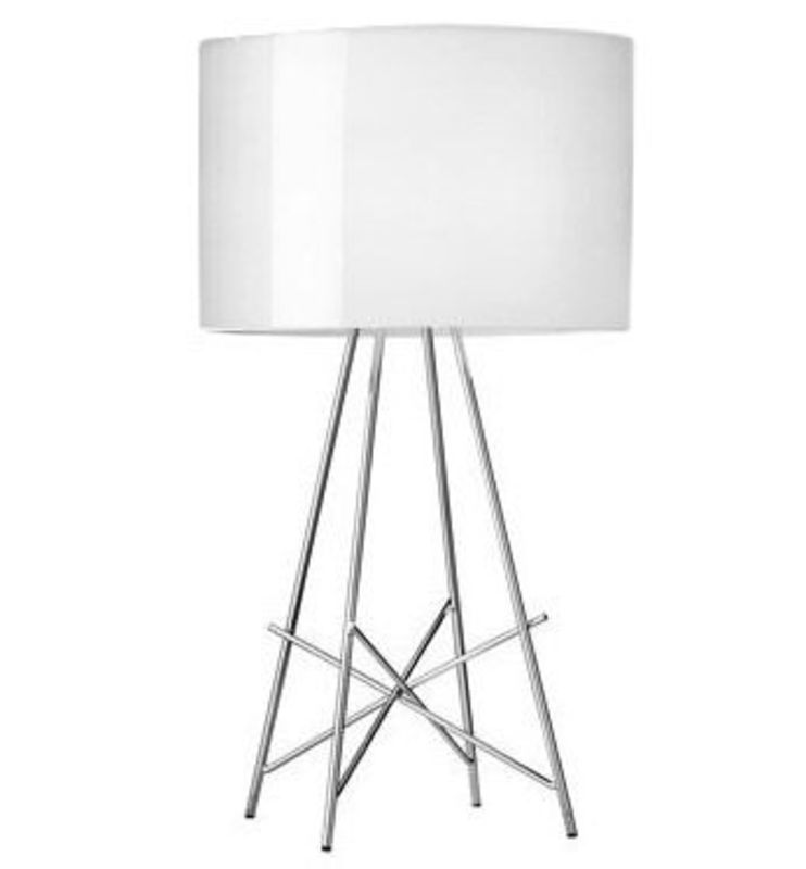 Lampe de table Ray T de Rodolfo Dordoni - Flos-Noir-The Woods Gallery