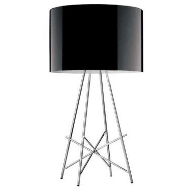 Lampe de table Ray T de Rodolfo Dordoni - Flos-Noir-The Woods Gallery
