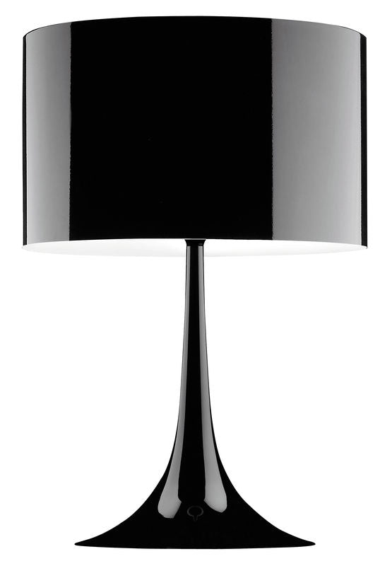 Lampe de table Spun Light T2 - Flos-Noir-The Woods Gallery