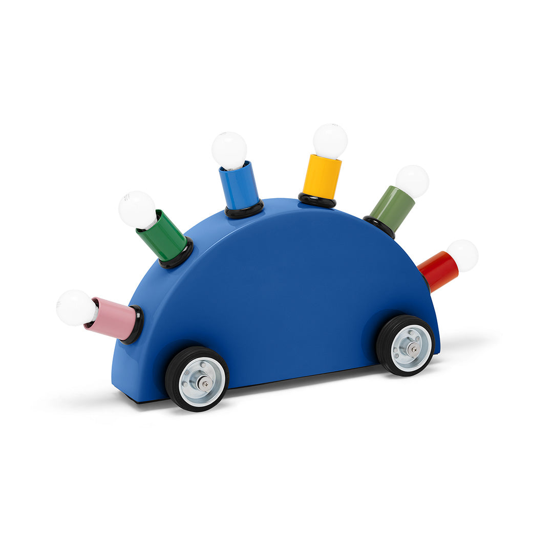 Lampe de table Super par Martine Bedin / 1981 - Memphis Milano-Bleu-The Woods Gallery