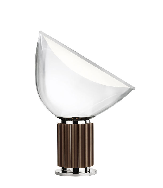 Lampe de table Taccia Small - Flos-Noir-The Woods Gallery