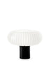 Lampe de table Teresa de Ferruccio Laviani - Kartell-Noir - blanc-The Woods Gallery