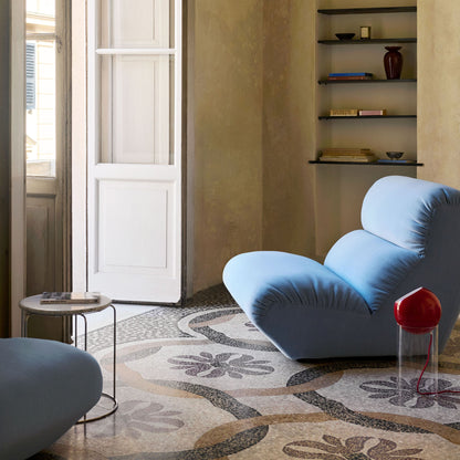 Lampe de table Topan VP14 H 46 cm - Verner Panton-Rouge vermillon-The Woods Gallery