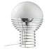 Lampe de table Wire Ø 40 cm de Verner Panton - Verpan-Blanc-The Woods Gallery