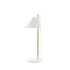 Lampe de table Yuh - Louis Poulsen-Blanc et laiton-The Woods Gallery