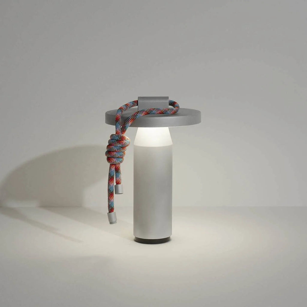 Lampe d'extérieur sans fil rechargeable Quasar - Petite Friture-Vert Foncé-The Woods Gallery