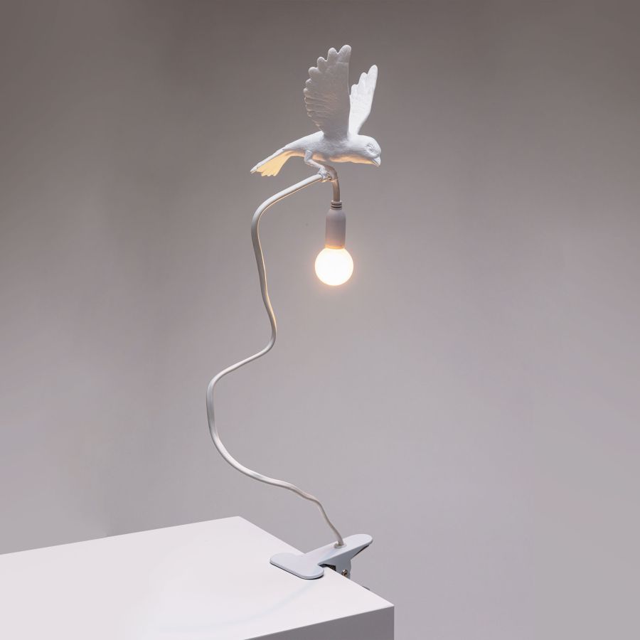 Lampe oiseau Sparrow - Landing de Marcantonio - Seletti-The Woods Gallery