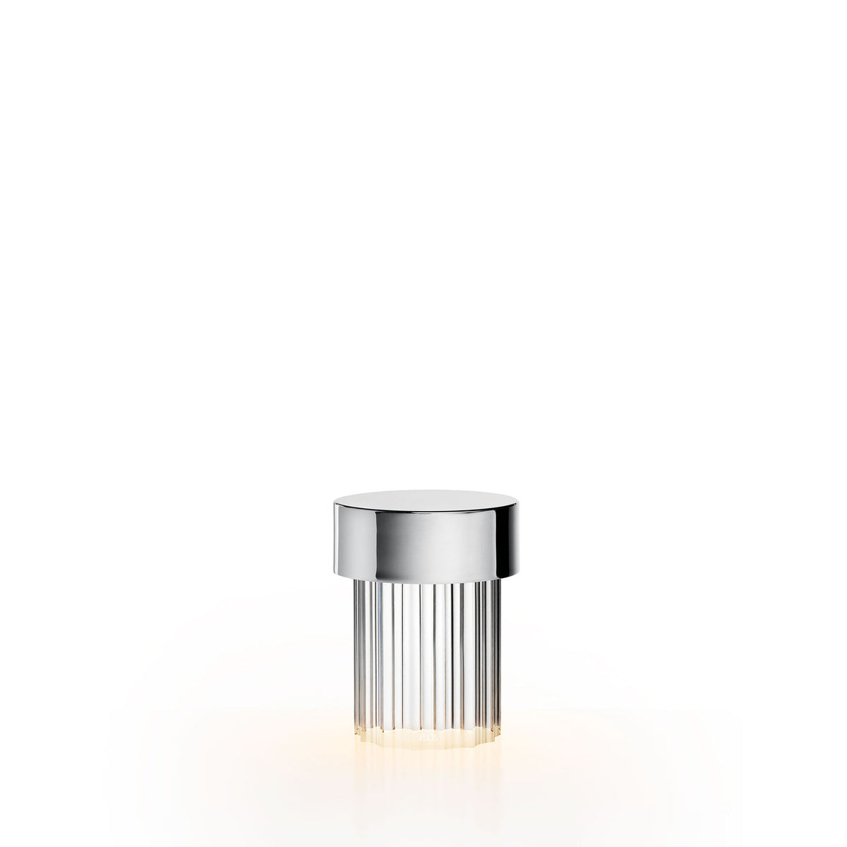Lampe portable Last Order Fluted de Michael Anastassiades - Flos-Inox poli-The Woods Gallery