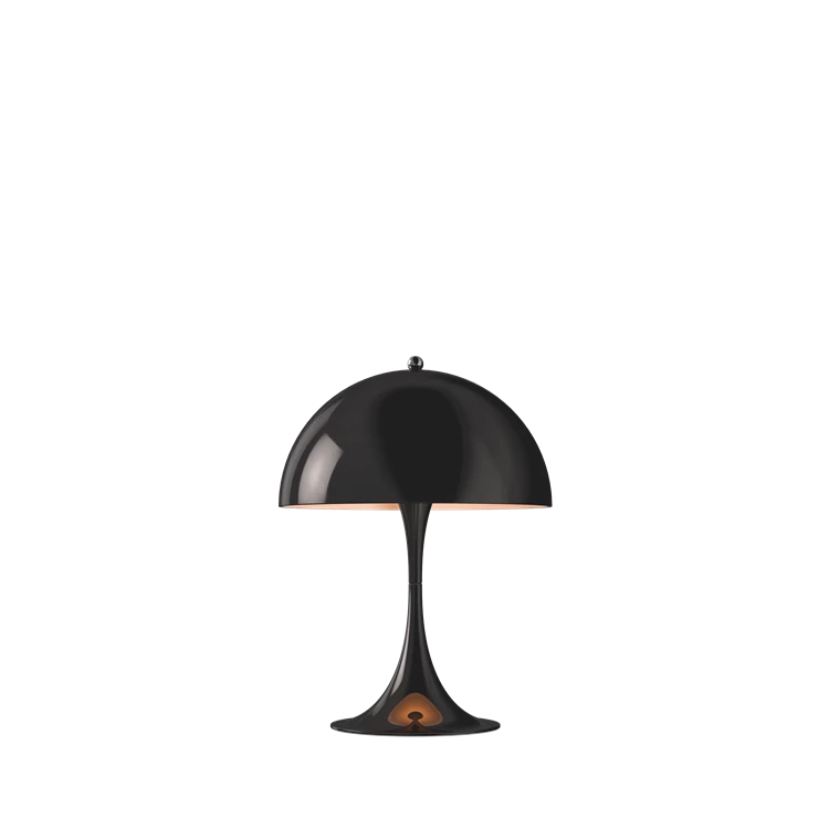 Lampe portable Panthella 250 - Louis Poulsen-Laiton métallisé-The Woods Gallery