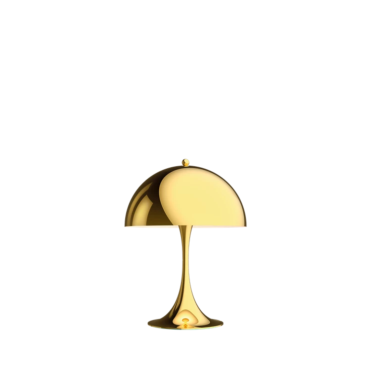 Lampe portable Panthella 250 - Louis Poulsen-Laiton métallisé-The Woods Gallery