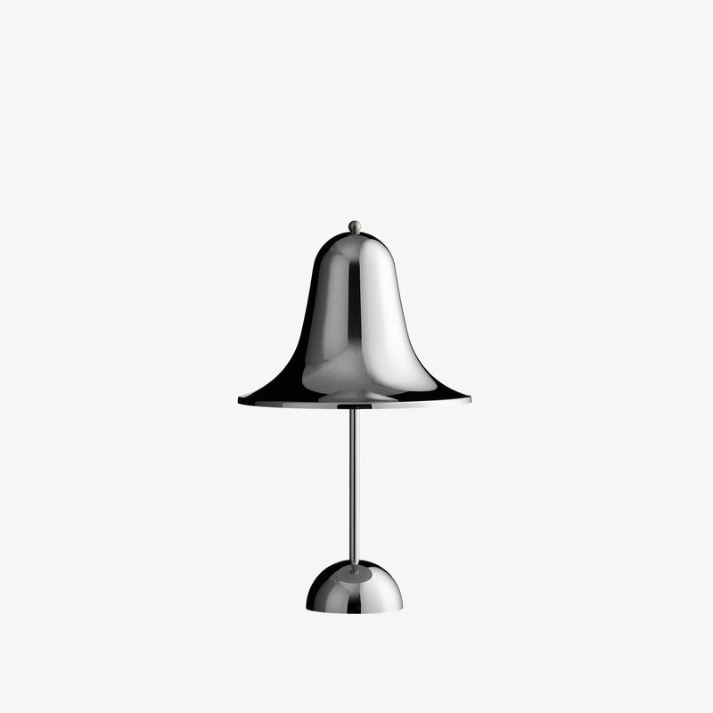 Lampe portable Pantop de Verner Panton - Verpan-Chrome-The Woods Gallery