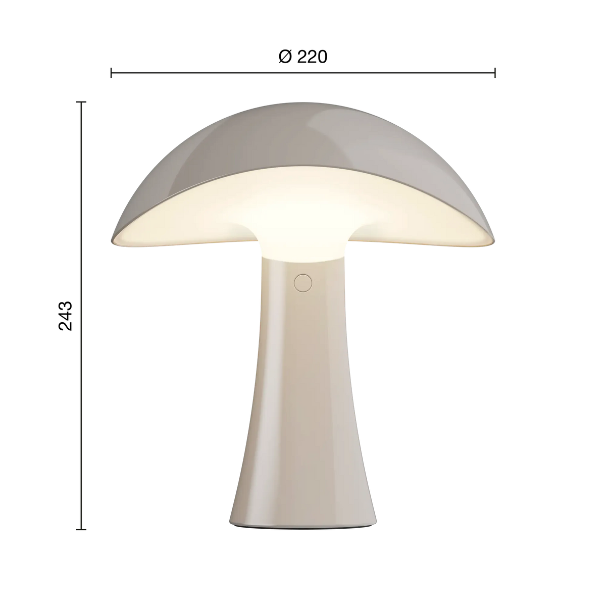 Lampe portable Rumee 220 - Louis Poulsen-Bleu nuit-The Woods Gallery