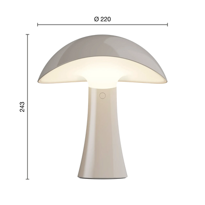 Lampe portable Rumee 220 - Louis Poulsen-Bleu nuit-The Woods Gallery