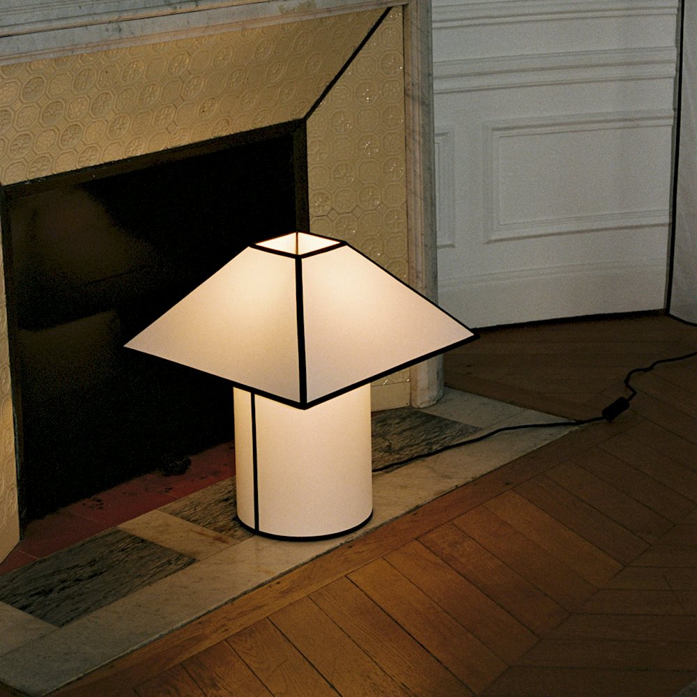 Lampes Ava Pyramid de Ana Kras H 32 cm ou 50 cm - Hay-H 32 cm-The Woods Gallery