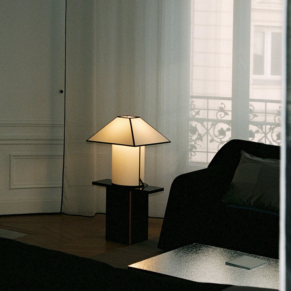Lampes Ava Pyramid de Ana Kras H 32 cm ou 50 cm - Hay-H 32 cm-The Woods Gallery