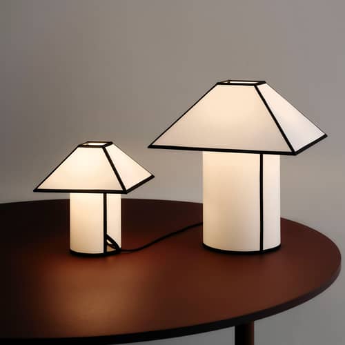 Lampes Ava Pyramid de Ana Kras H 32 cm ou 50 cm - Hay-H 32 cm-The Woods Gallery