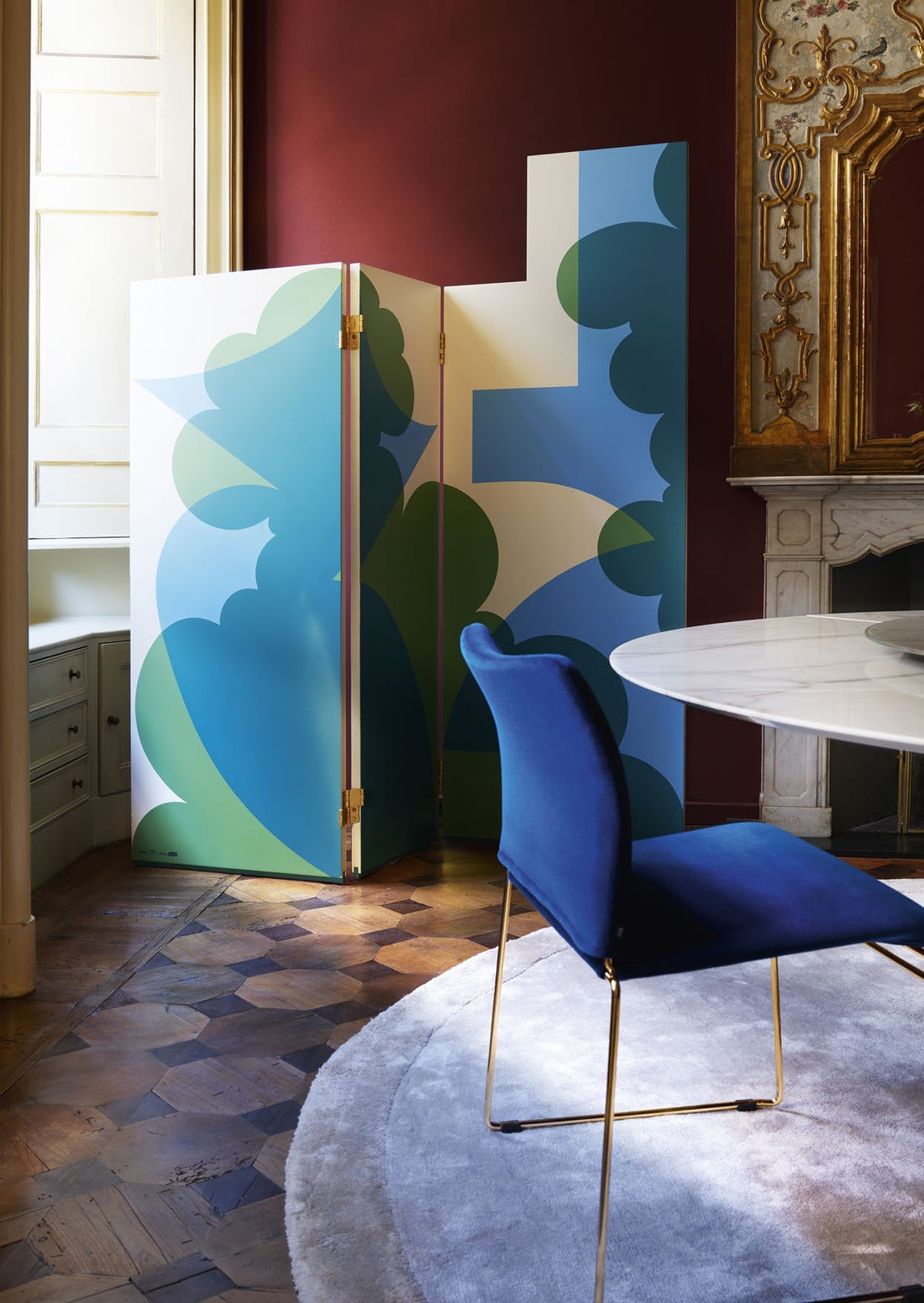 Paravent Paravento Balla de Giacomo Balla - Cassina-ambiance catalogue Cassina 2026-The Woods Gallery