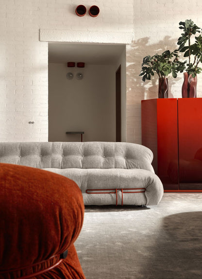 Canapé Soriana 2 places par Afra &amp; Tobia Scarpa - Cassina-ambiance catalogue Cassina 2026 (vue 2)-The Woods Gallery
