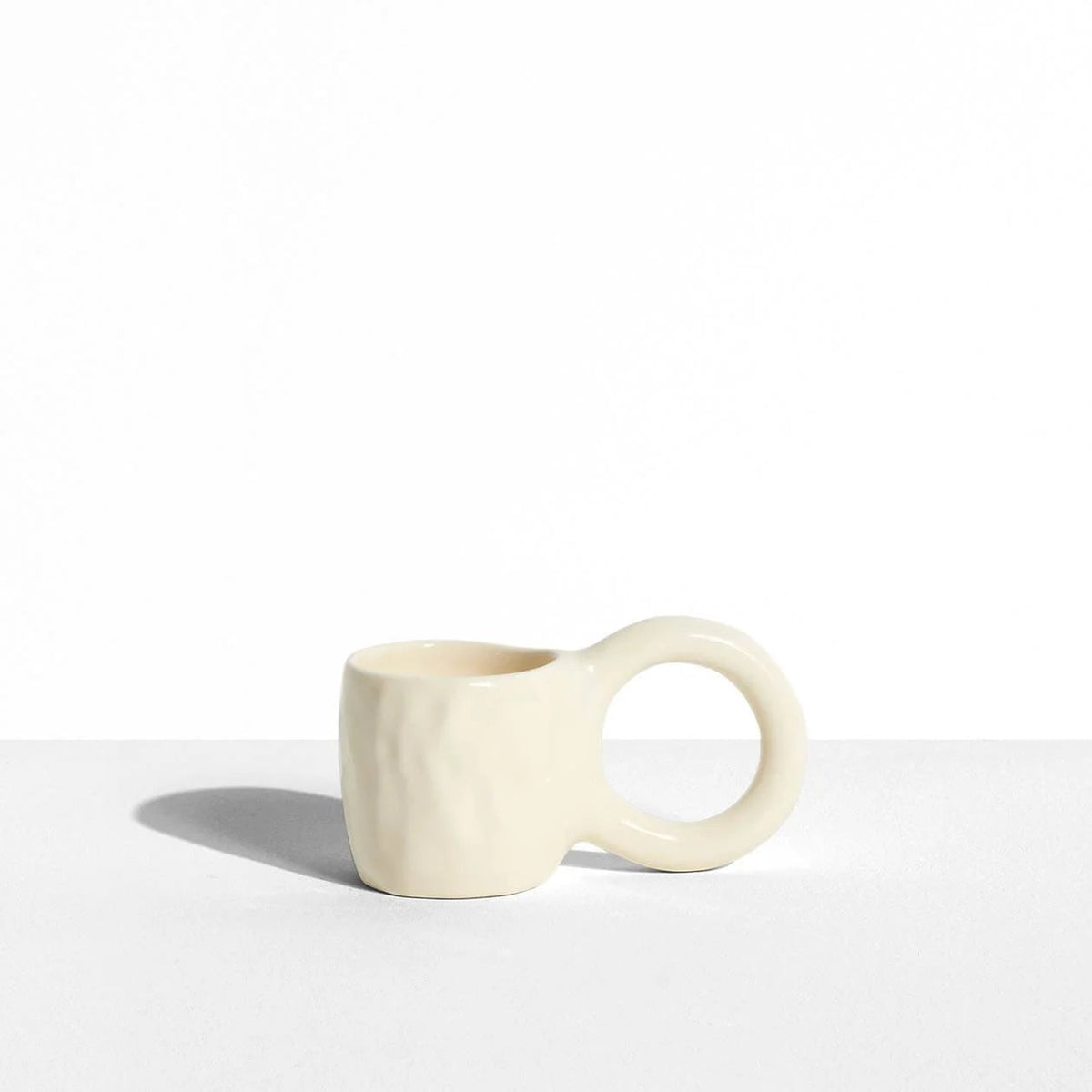 Lot de 2 Tasses à café Donut de Pia Chevalier - Petite Friture-Jaune Lemon-The Woods Gallery
