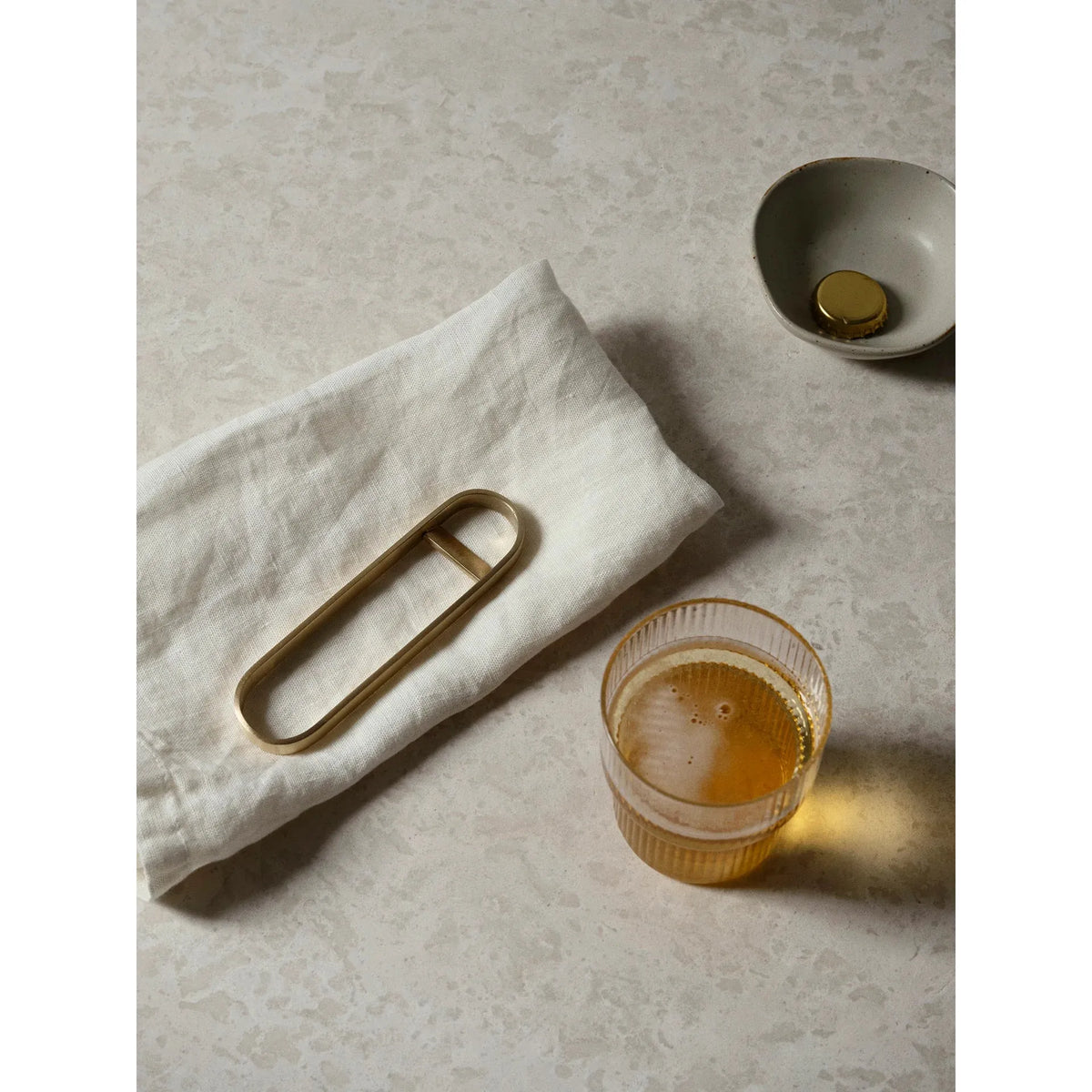 Lot de 2 serviettes de table carrées en lin - Ferm Living-The Woods Gallery