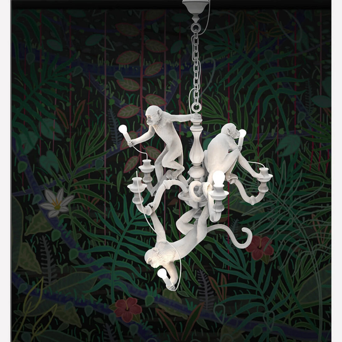 Lustre Monkey Chandelier de Marcantonio - Seletti-The Woods Gallery