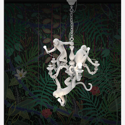 Lustre Monkey Chandelier de Marcantonio - Seletti-The Woods Gallery