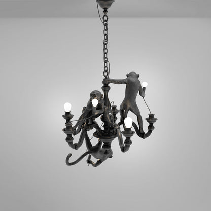 Lustre Monkey Chandelier de Marcantonio - Seletti-The Woods Gallery
