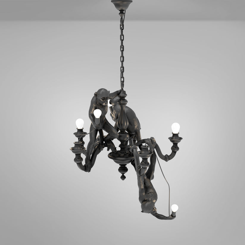 Lustre Monkey Chandelier de Marcantonio - Seletti-The Woods Gallery