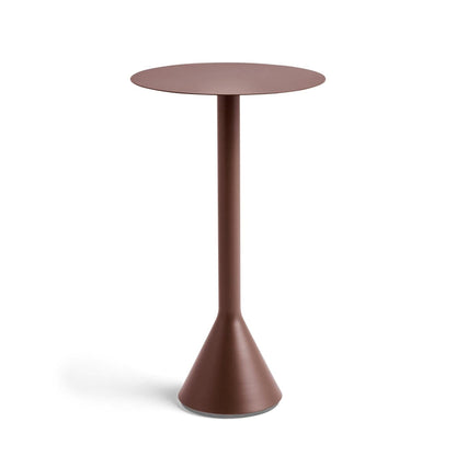 Mange-debout table haute conique Palissade Ø 60 - Hay-Rouge fer-The Woods Gallery