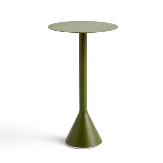 Mange-debout table haute conique Palissade Ø 60 - Hay-Vert Olive-The Woods Gallery