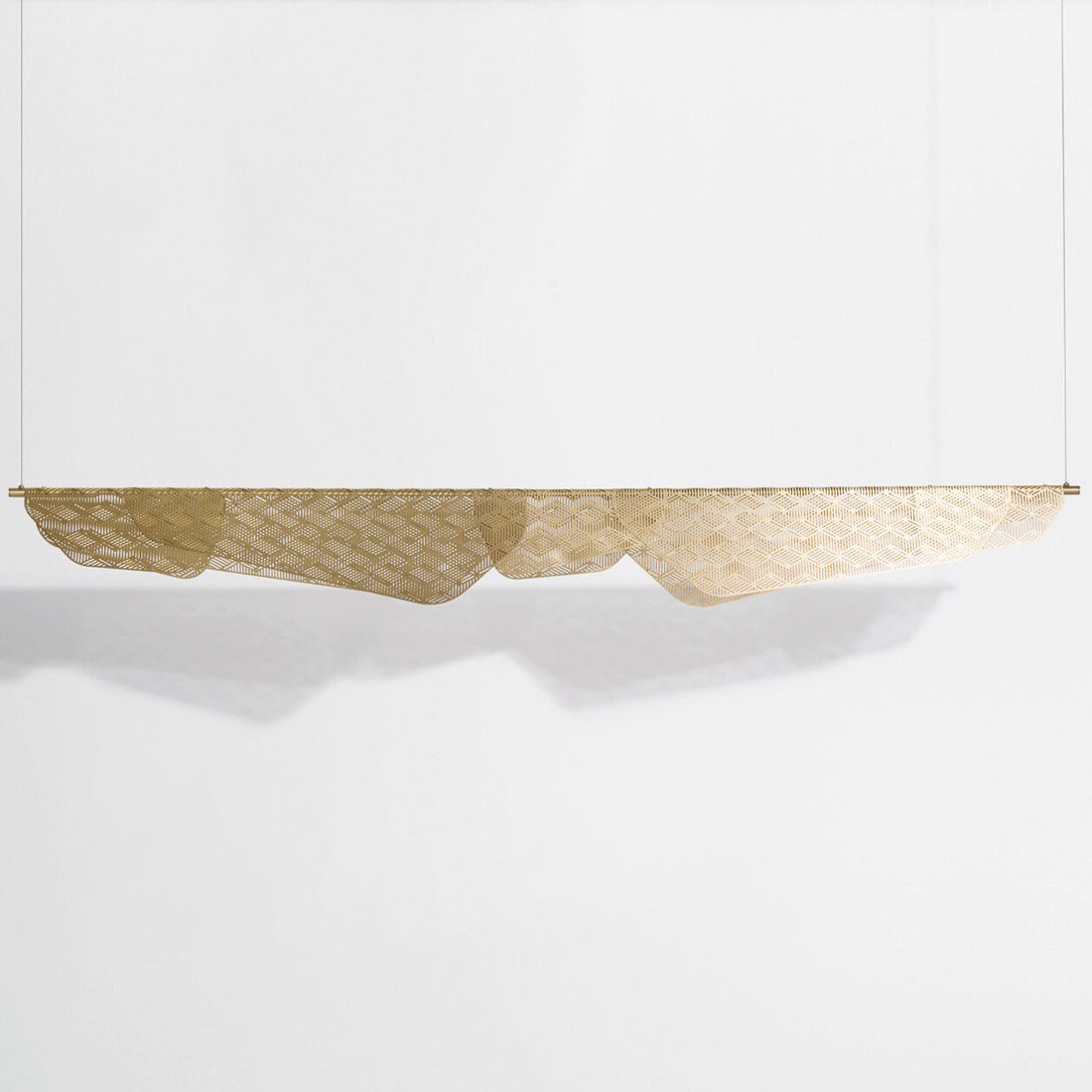 Mediterranea Grande Suspension de Noé Duchaufour-Lawrance - Petite Friture-Laiton-The Woods Gallery
