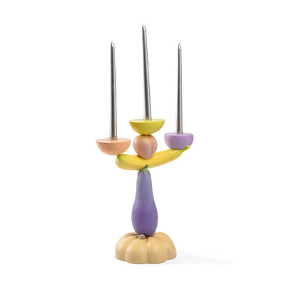 Candélabre Vitamin Aubergine de Marcantonio - Seletti-vue 5-The Woods Gallery
