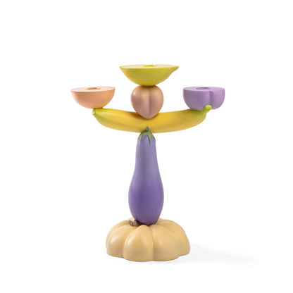 Candélabre Vitamin Aubergine de Marcantonio - Seletti-vue 7-The Woods Gallery