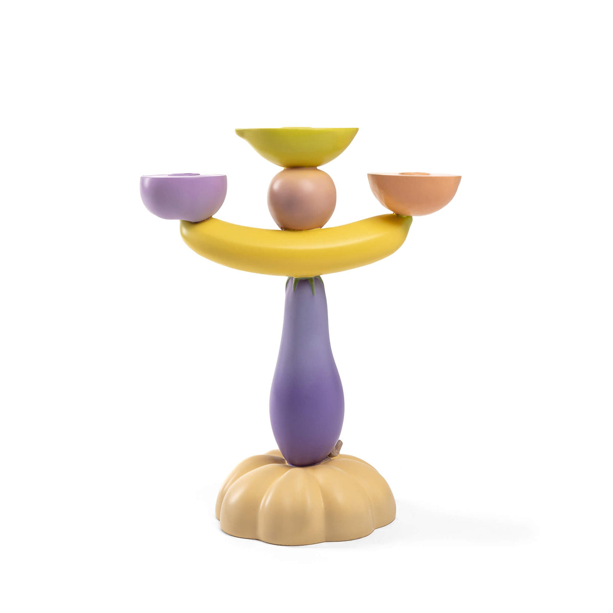 Candélabre Vitamin Aubergine de Marcantonio - Seletti-vue 9-The Woods Gallery
