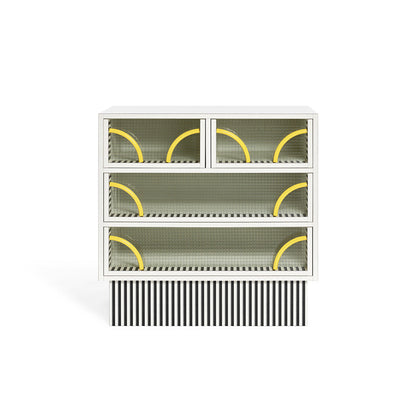Meuble Cassettiera Atlantic par Michele De Lucchi - Memphis Milano-The Woods Gallery
