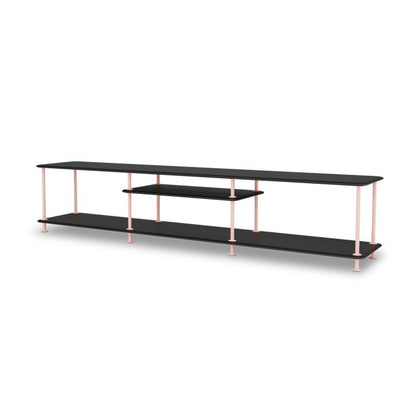 Meuble TV Etagère Free 111010 par Jakob Wagner - Montana Furniture-Plateaux Noir-Structure Noir 05-The Woods Gallery