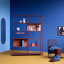 Meuble TV Etagère Free 111010 par Jakob Wagner - Montana Furniture-Plateaux Vert-Structure Noir 05-The Woods Gallery