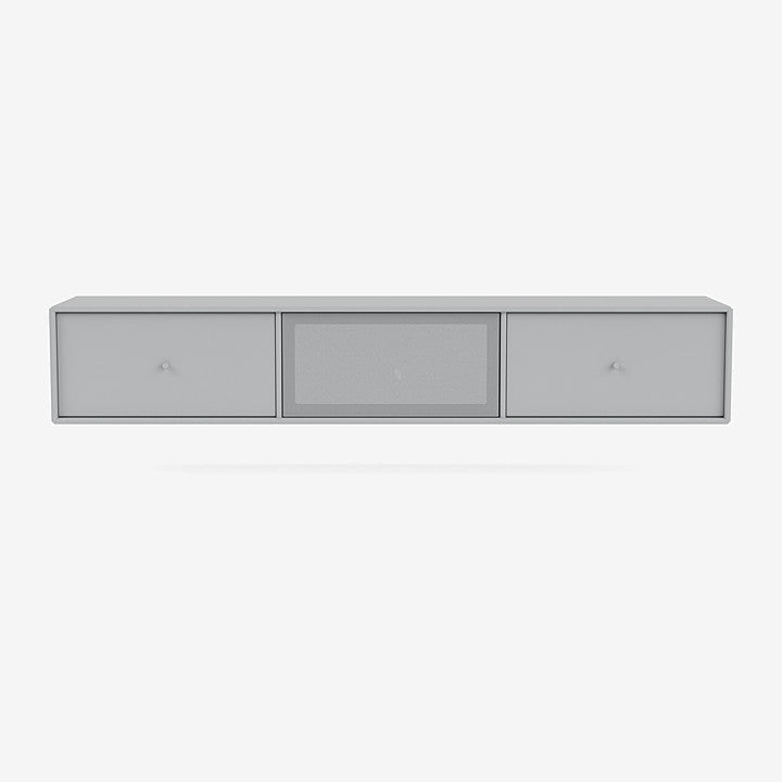 Meuble Tv Octave V par Peter J. Lassen - Montana-02 Fjord-Avec rail de suspension-The Woods Gallery