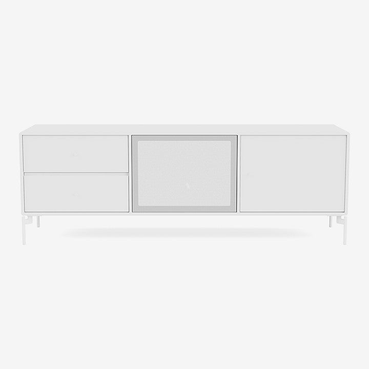 Meuble Tv Octave VI par Peter J. Lassen - Montana-02 Fjord-Avec rail de suspension-The Woods Gallery