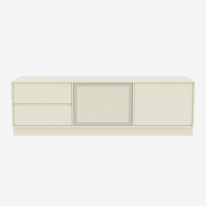 Meuble Tv Octave VI par Peter J. Lassen - Montana-02 Fjord-Avec rail de suspension-The Woods Gallery