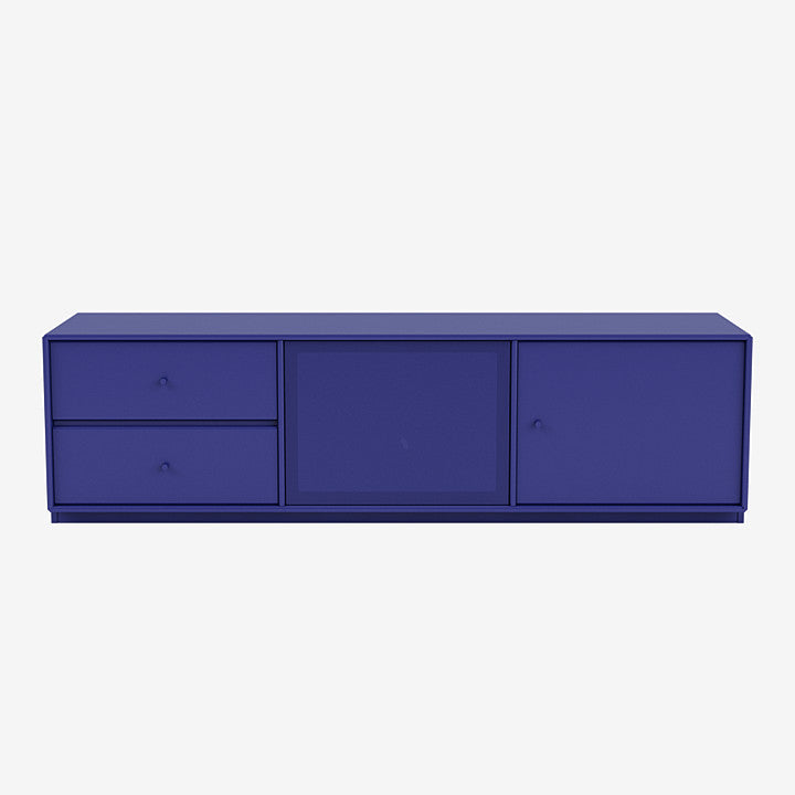 Meuble Tv Octave VI par Peter J. Lassen - Montana-135 Monarch-Plinthe h 3cm-The Woods Gallery