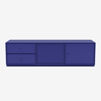 Meuble Tv Octave VI par Peter J. Lassen - Montana-135 Monarch-Plinthe h 3cm-The Woods Gallery
