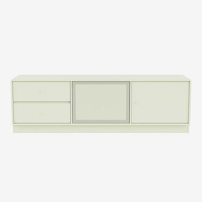 Meuble Tv Octave VI par Peter J. Lassen - Montana-140 Pomelo-Plinthe h 7cm-The Woods Gallery