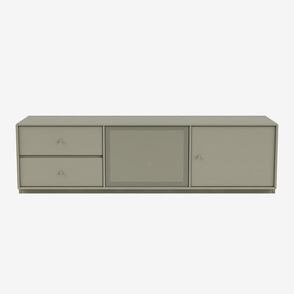 Meuble Tv Octave VI par Peter J. Lassen - Montana-144 Fennel-Plinthe h 3cm-The Woods Gallery
