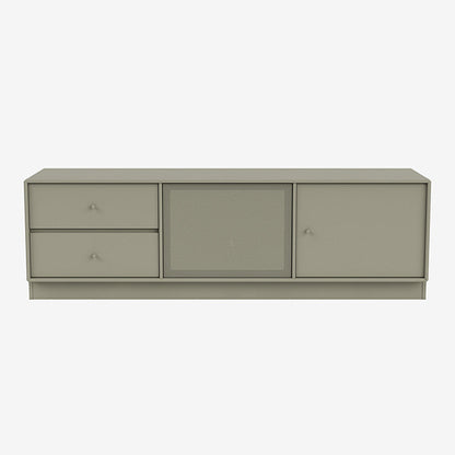 Meuble Tv Octave VI par Peter J. Lassen - Montana-144 Fennel-Plinthe h 7cm-The Woods Gallery